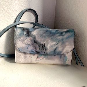 Simply Vera Vera Wang Signature Envelope Crossbody | Color: Blue/White